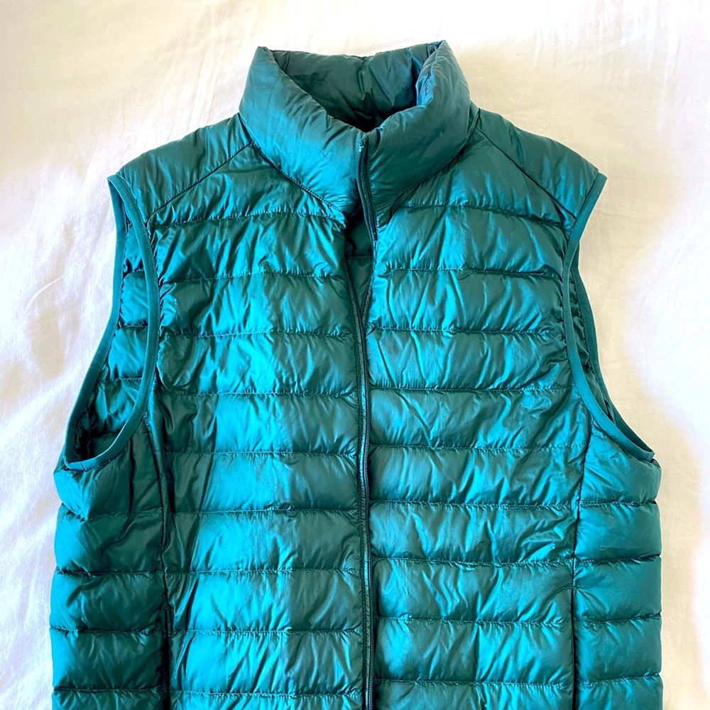 Uniqlo Puffer Vest Green